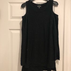 Limited, black sequence sweater.